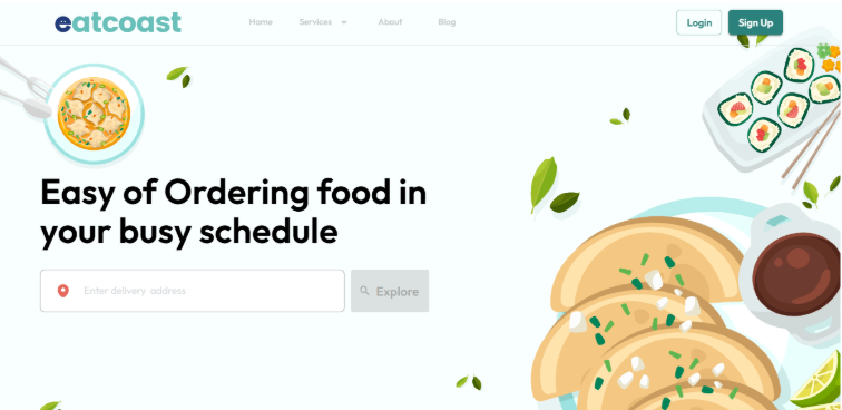 Eatcoast a world of cuisines, one platform. — screenshot 1