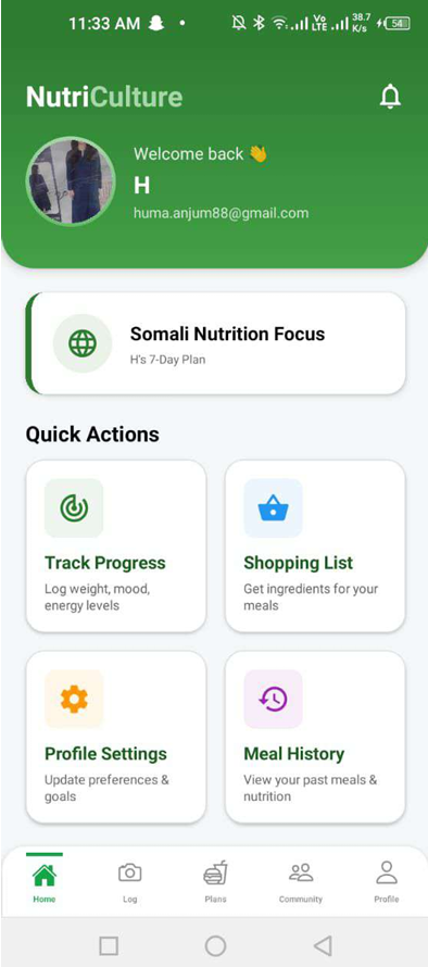 Nutrivida nutrition, culturally aware. — screenshot 1